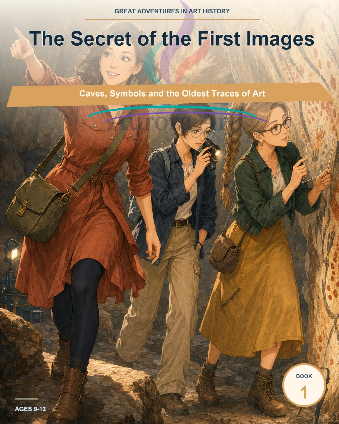Cover of the English edition · The Secret of the First Images