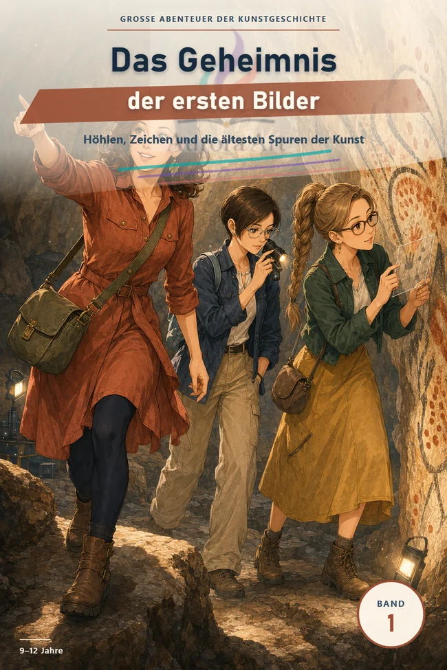 Cover der deutschen Ausgabe · Das Geheimnis der ersten Bilder
