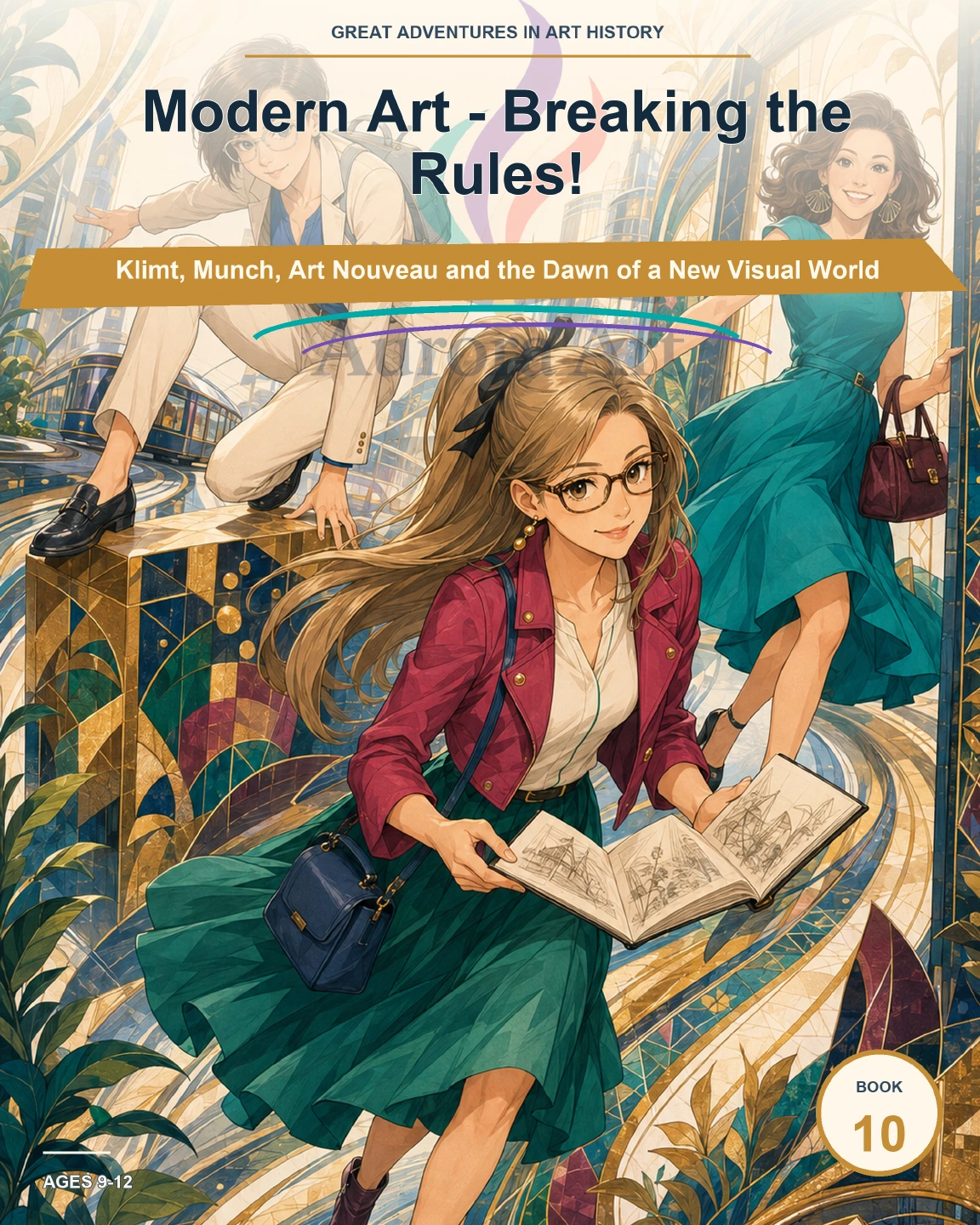 Cover of the English edition · Modern Art - Breaking the Rules!