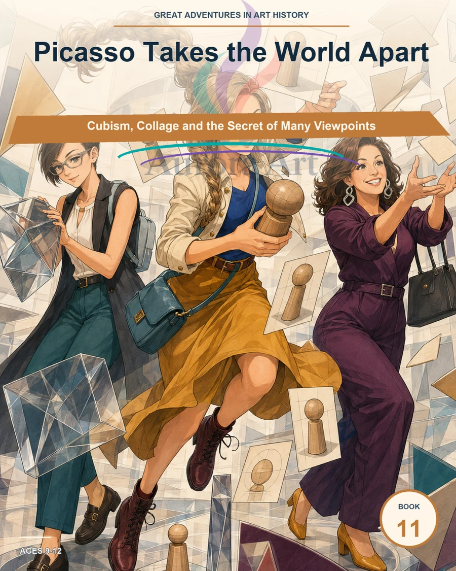 Cover of the English edition · Picasso Takes the World Apart