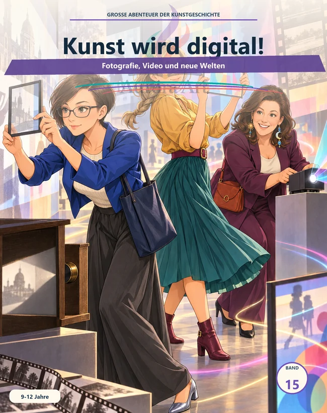 Cover der deutschen Ausgabe · Kunst wird digital!