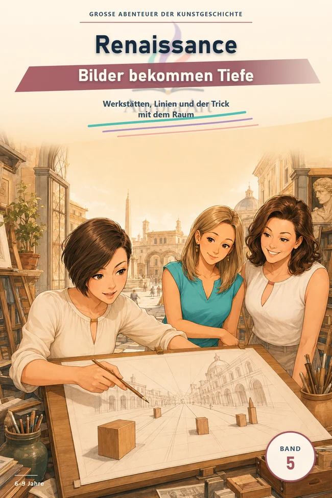 Cover der deutschen Ausgabe · Renaissance – Bilder bekommen Tiefe