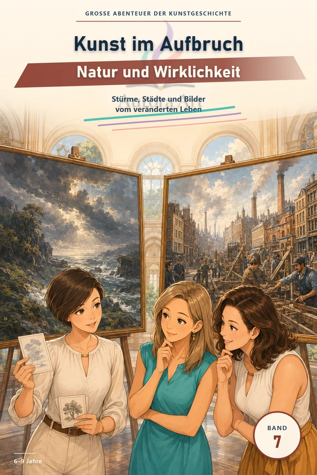 Cover der deutschen Ausgabe · Kunst im Aufbruch – Natur und Wirklichkeit
