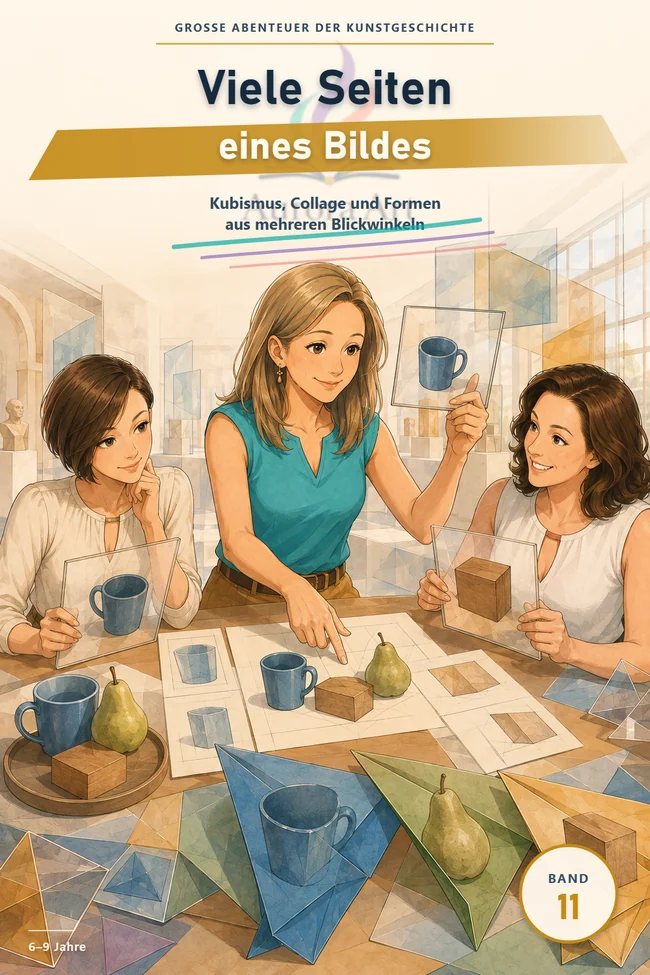 Cover der deutschen Ausgabe · Viele Seiten eines Bildes