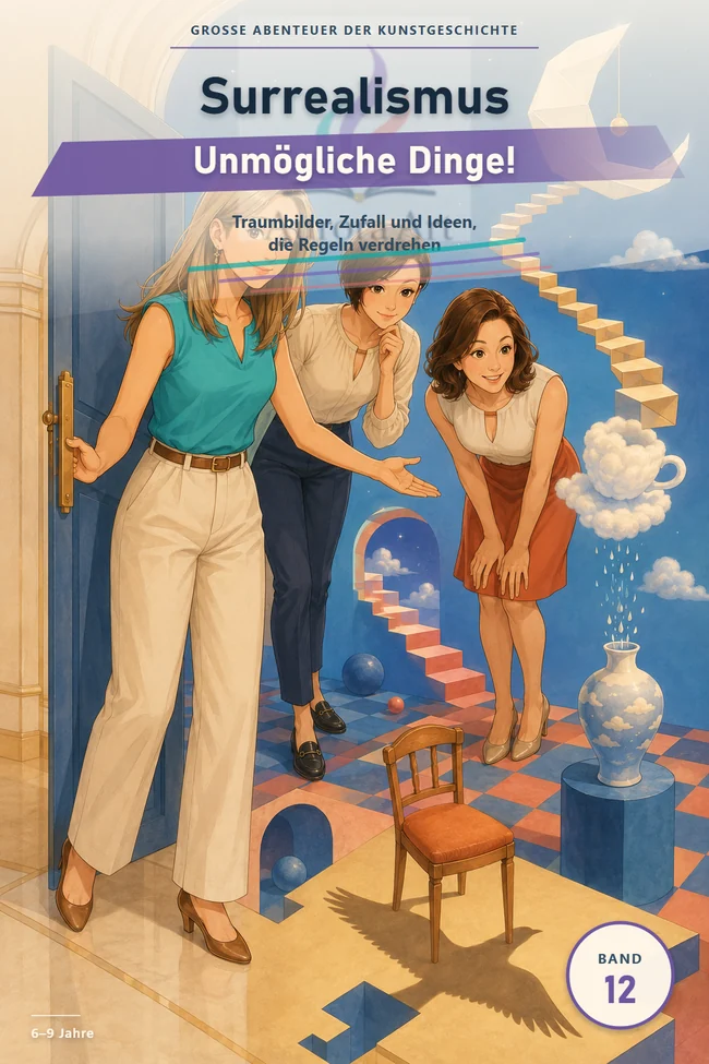 Cover der deutschen Ausgabe · Surrealismus – Unmögliche Dinge!