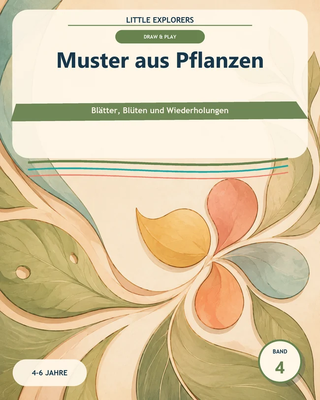Cover der deutschen Ausgabe · Muster aus Pflanzen