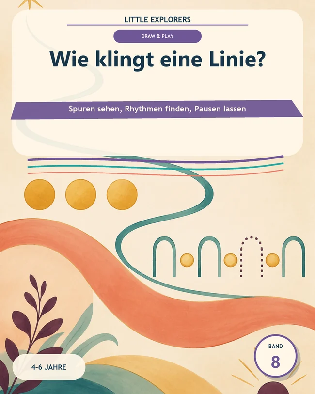 Cover der deutschen Ausgabe · Wie klingt eine Linie?