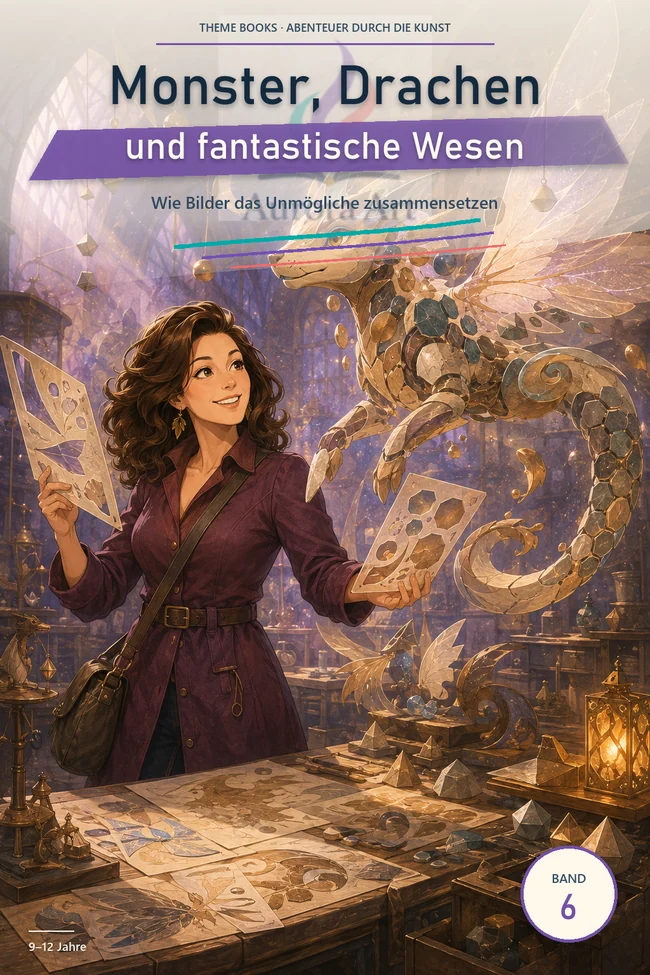 Cover der deutschen Ausgabe · Monster, Drachen und fantastische Wesen
