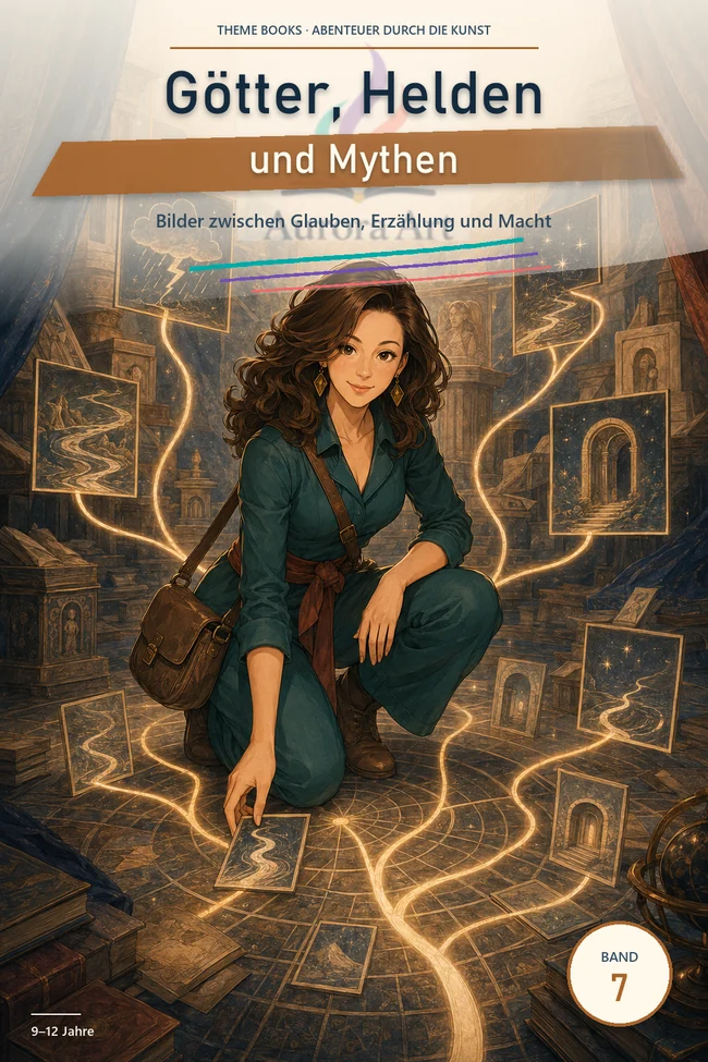 Cover der deutschen Ausgabe · Götter, Helden und Mythen