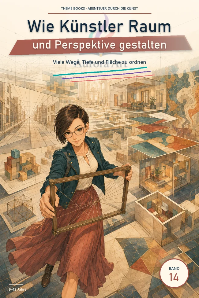 Cover der deutschen Ausgabe · Wie Künstler Raum und Perspektive gestalten