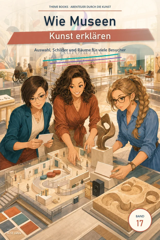 Cover der deutschen Ausgabe · Wie Museen Kunst erklären